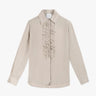 Acetat - Seiden - Mix - Rüschenbluse von Nude - Blouses NUDE
