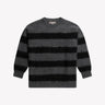 Anthrazitfarbener Color Block Crewneck von Dagmar von Schmaus - Knitwear DAGMAR V. SCHMA