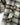 Aqua Braunfarbener Zweireihiger Karo Kurzmantel von Mouche - Coats & Jackets MOUCHE