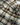 Aqua Braunfarbener Zweireihiger Karo Kurzmantel von Mouche - Coats & Jackets MOUCHE