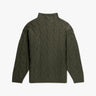 Armyfarbener Cable Pullover von Dagmar von Schmaus - Knitwear DAGMAR V. SCHMA
