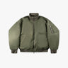 Armygrüne Double Layer Bomber Jacke von Mordecai - Coats & Jackets MORDECAI