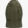 Armygrüne Kapuzen Parka Mantel von JG1 - Coats & Jackets JG1 BY JUSTIN