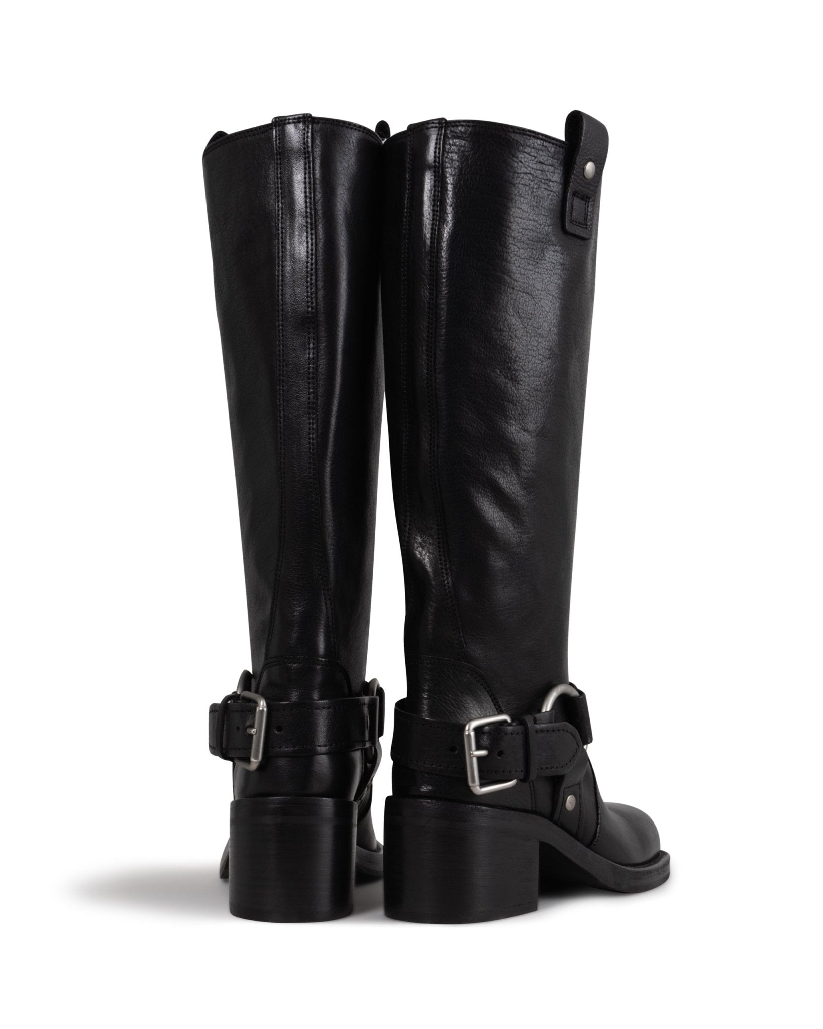 ASH | HIGH LAMB BASS BIKER BOOTS - Shoes ASH