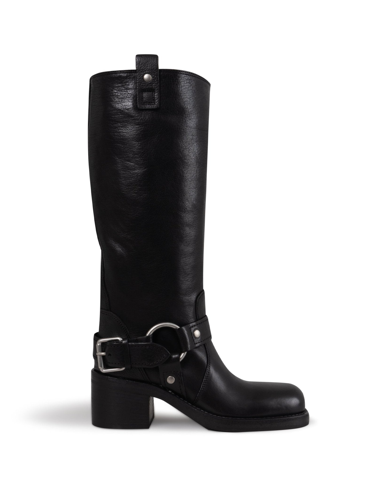 ASH | HIGH LAMB BASS BIKER BOOTS - Shoes ASH