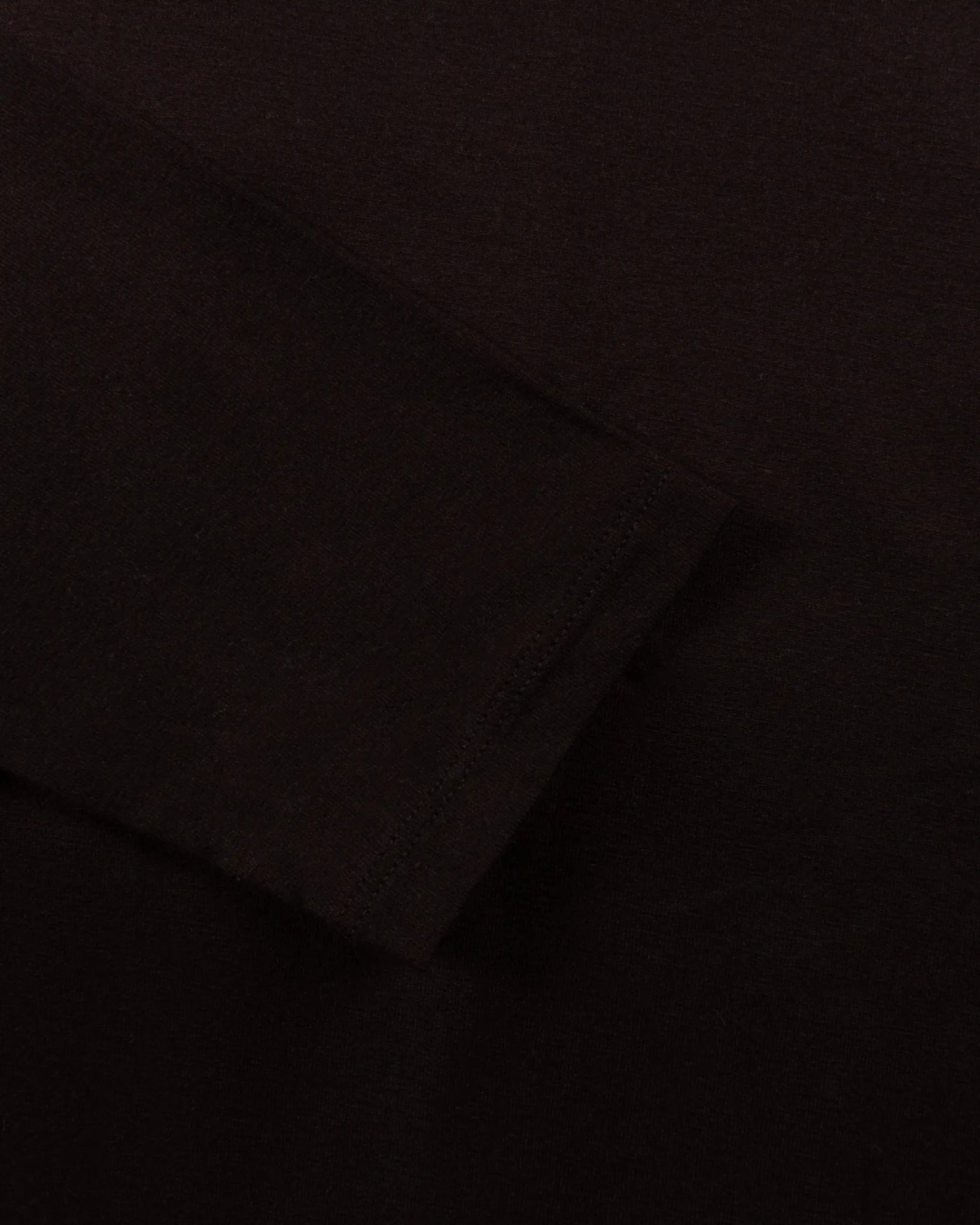 Auberginefarbenes Kellerfalten Langarm Rundhals Shirt von Majestic Filatures - Shirts MAJESTIC