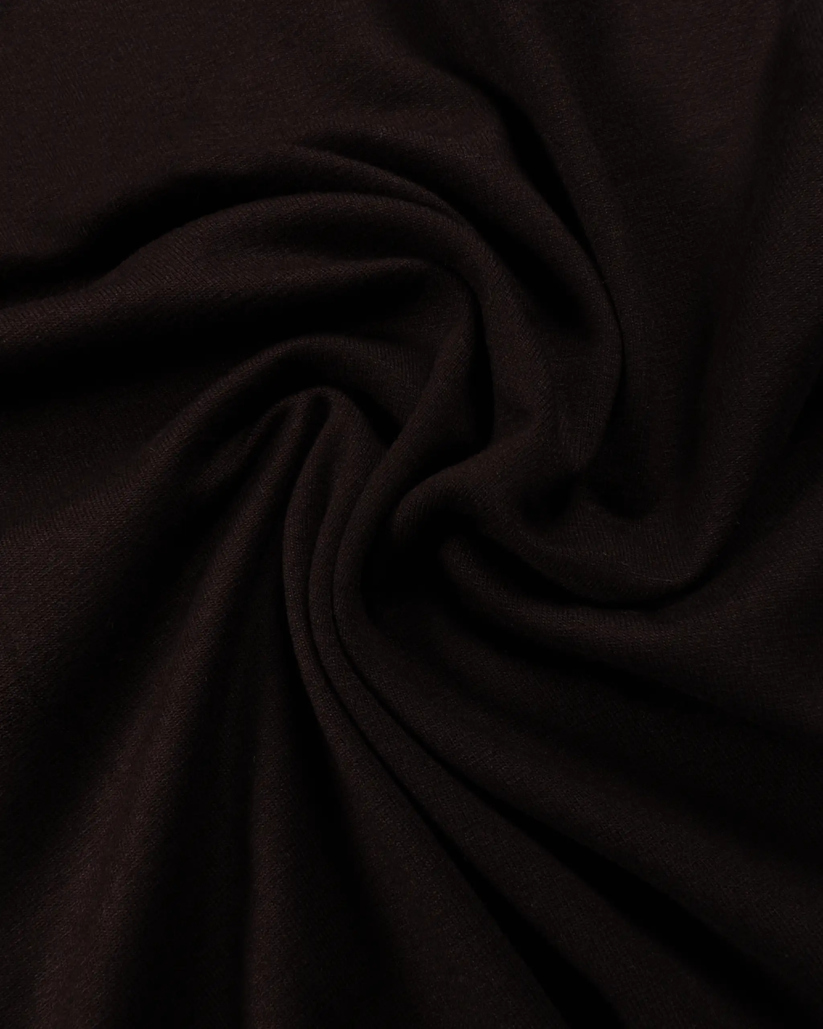 Auberginefarbenes Kellerfalten Langarm Rundhals Shirt von Majestic Filatures - Shirts MAJESTIC