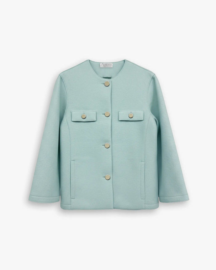 Auricola Cashmere-Chaneljacke zweifädig gewalkt von Lunaria