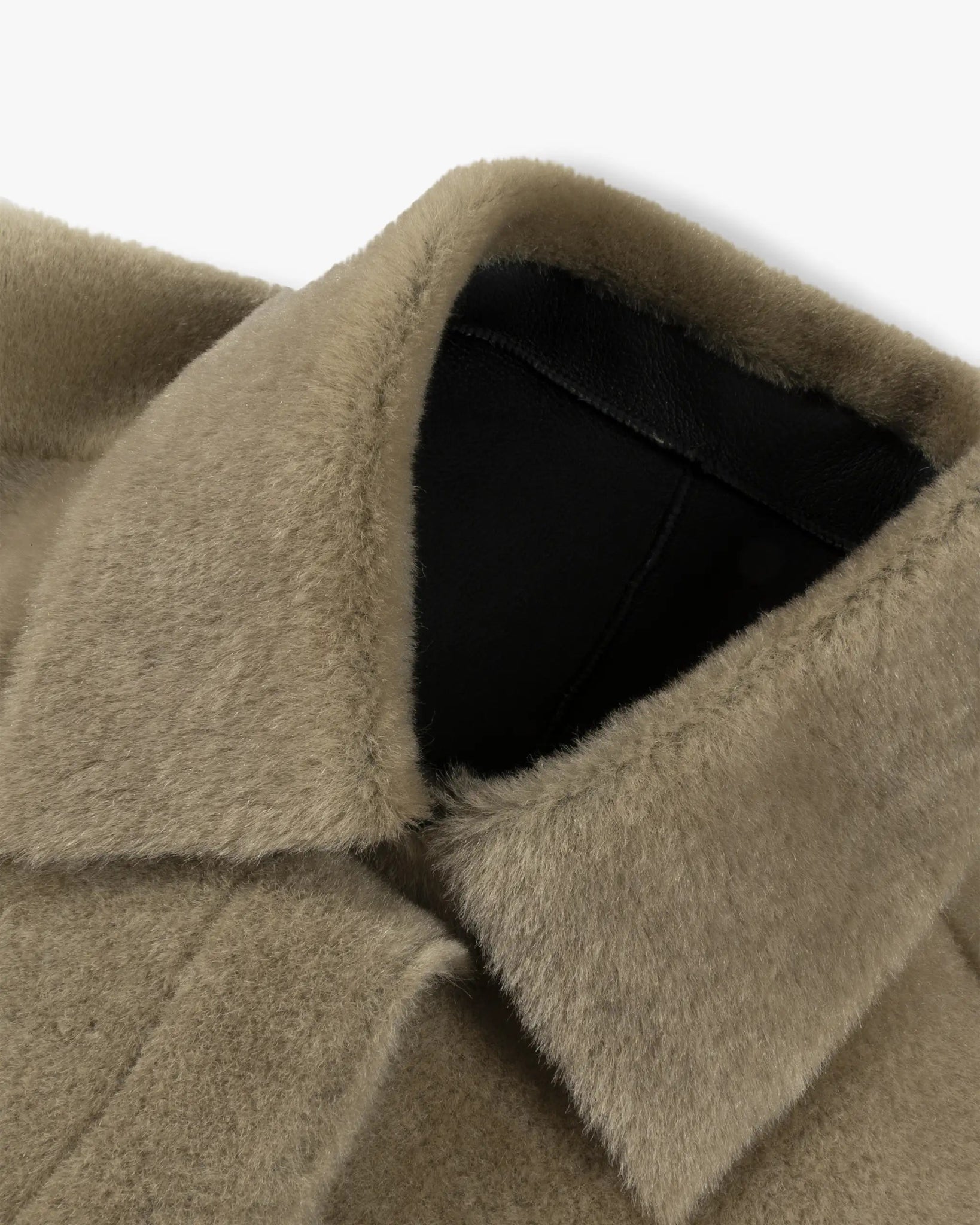 Beige Schwarzes Wendbares Rasiertes Lammfell Überhemd von Salvatore Santoro - Coats & Jackets SALVATORE S.