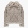 Beigefarbene Wendbare Toscana Lammfell Kurzjacke von Balatt - Coats & Jackets BALATT