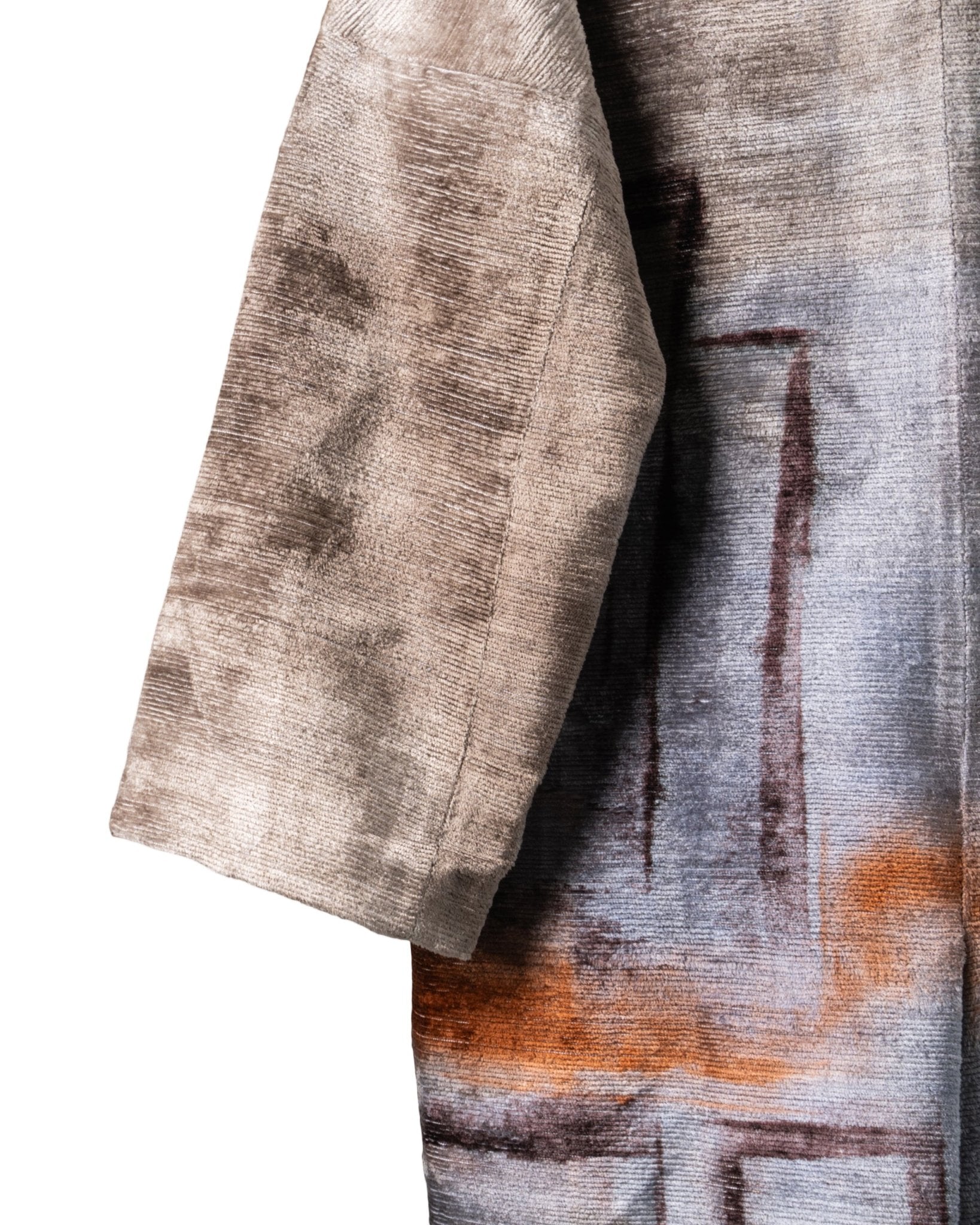 BELTEPA | BAKMAL SILK HANDCRAFTED COAT - Coats & Jackets BELTEPA