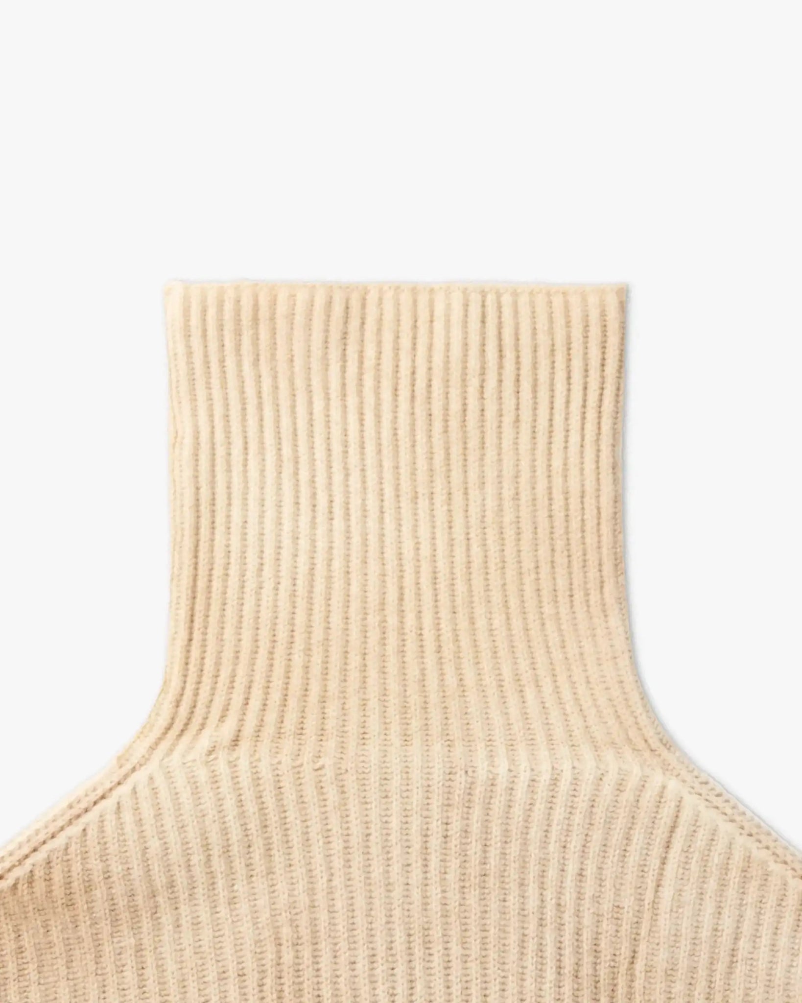 Besprühter Oversized Rollkragenpullover in Rippstrick von Avant Toi - Knitwear AVANT TOI