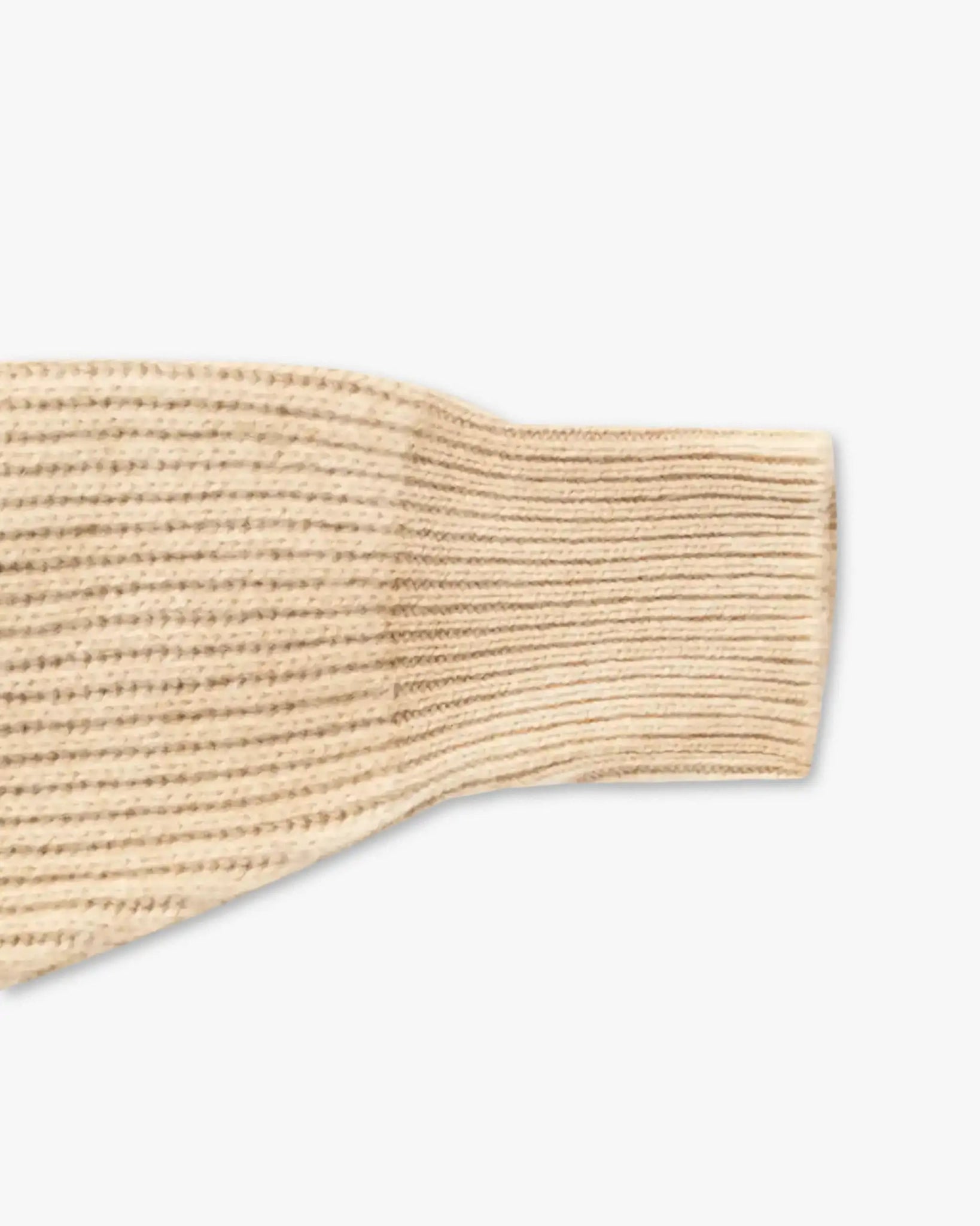 Besprühter Oversized Rollkragenpullover in Rippstrick von Avant Toi - Knitwear AVANT TOI