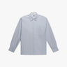 Blau weißes Baumwoll Hemdbluse von Le Sarte Pettegole - Blouses LE SARTE