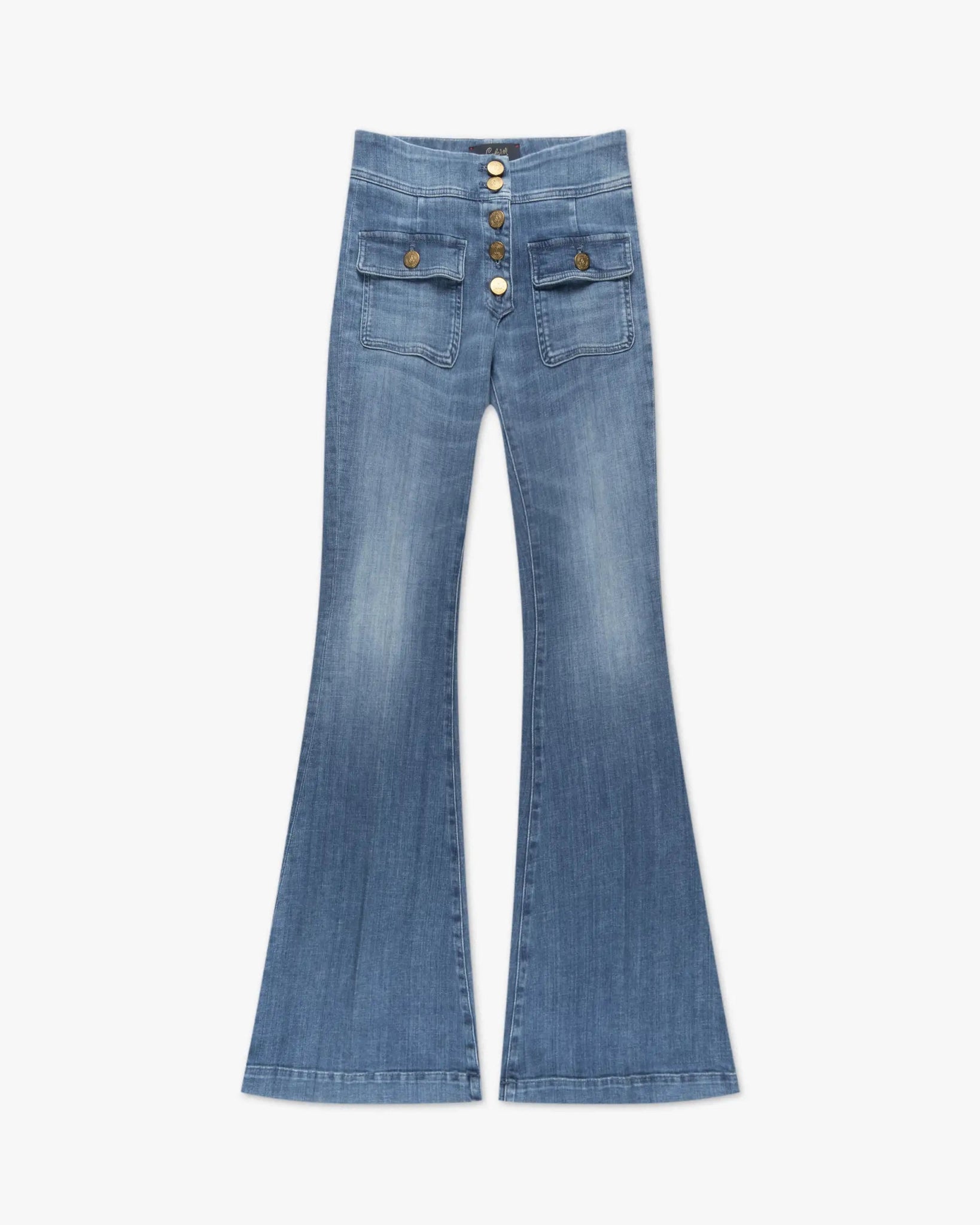 Blaue Anais Extra Lange Flair Jeans von Seafarer - Trousers SEAFARER