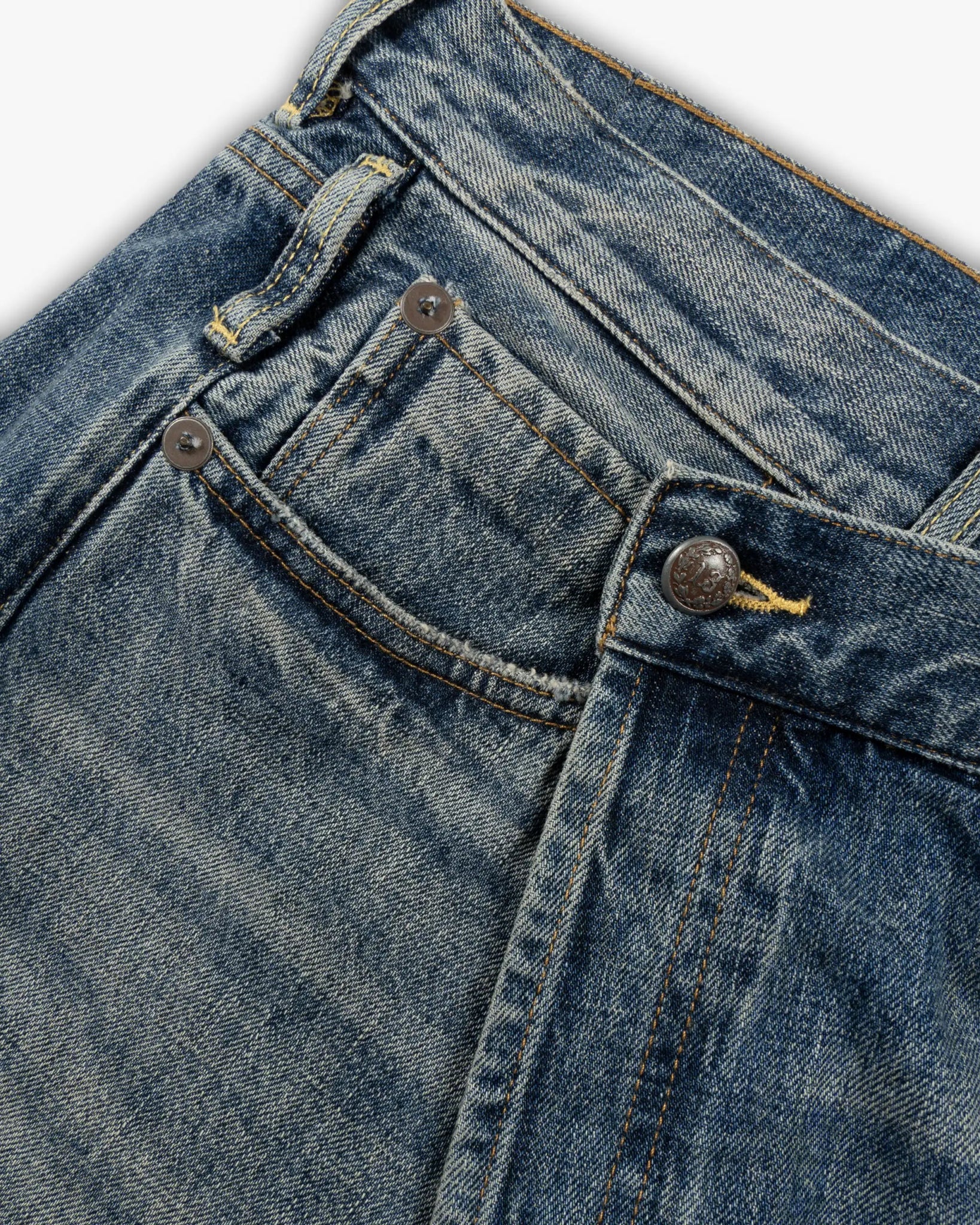 Blaue Crossover Jeans von R13 New York - Trousers R13 WOMEN