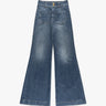 Blaue Delphine Extra Lange Icon Flair Hose von Seafarer - Trousers SEAFARER