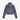 Blaue Denim Handgefertigte Verzierte Stretch - Denimjacke von Dassios - Denim DASSIOS