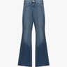 Blaue Down Low Weekender Heel Jeans von Mother - Denim MOTHER