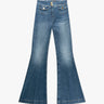Blaue Emi Extra Lange Flair Hose von Seafarer - Trousers SEAFARER