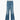 Blaue Insider Crop Step Fray Jeans Hose von Mother - Trousers MOTHER