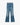 Blaue Insider Crop Step Fray Jeans Hose von Mother - Trousers MOTHER