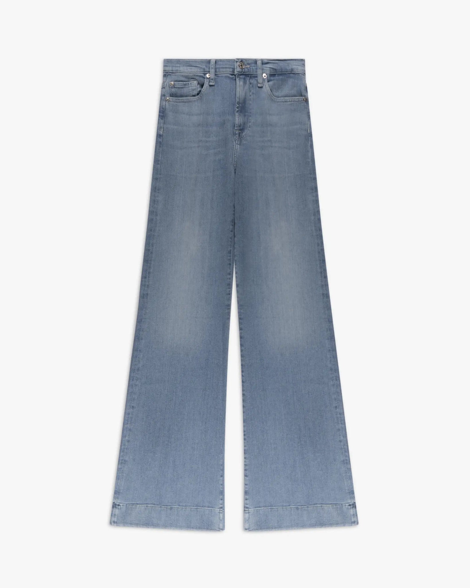 Blaue Modern Dojo Bloom Denim Jeans von 7 For All Mankind - Denim 7 FOR ALL