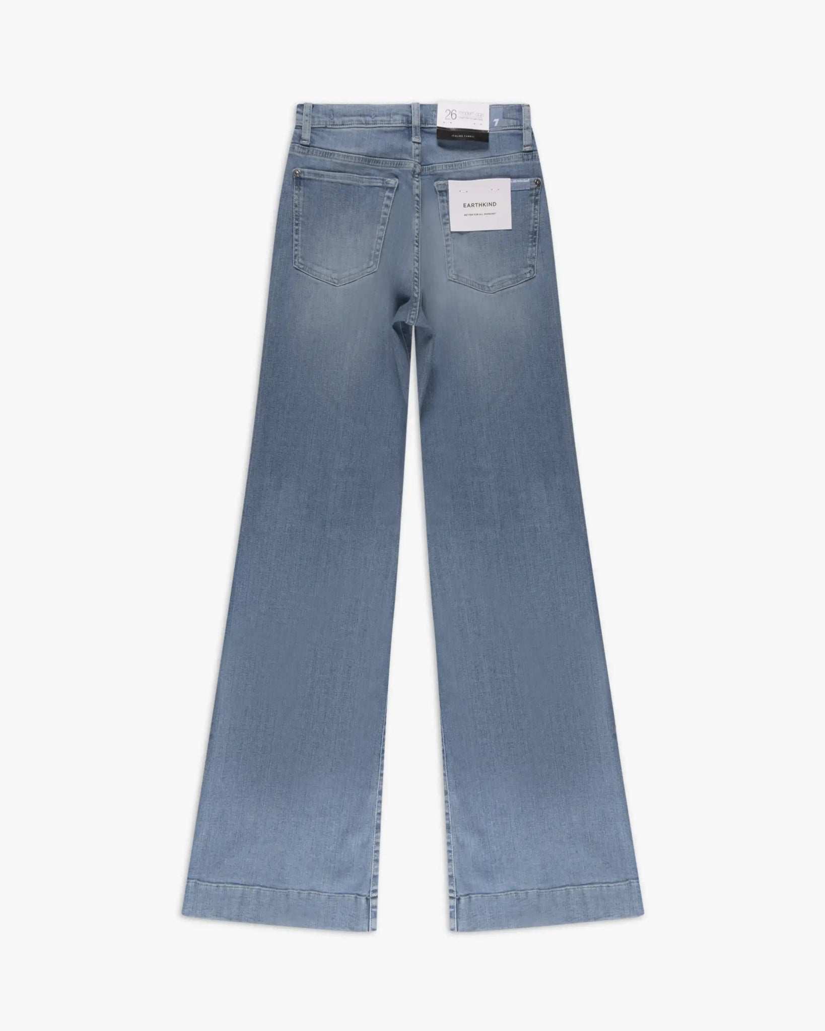 Blaue Modern Dojo Bloom Denim Jeans von 7 For All Mankind - Denim 7 FOR ALL