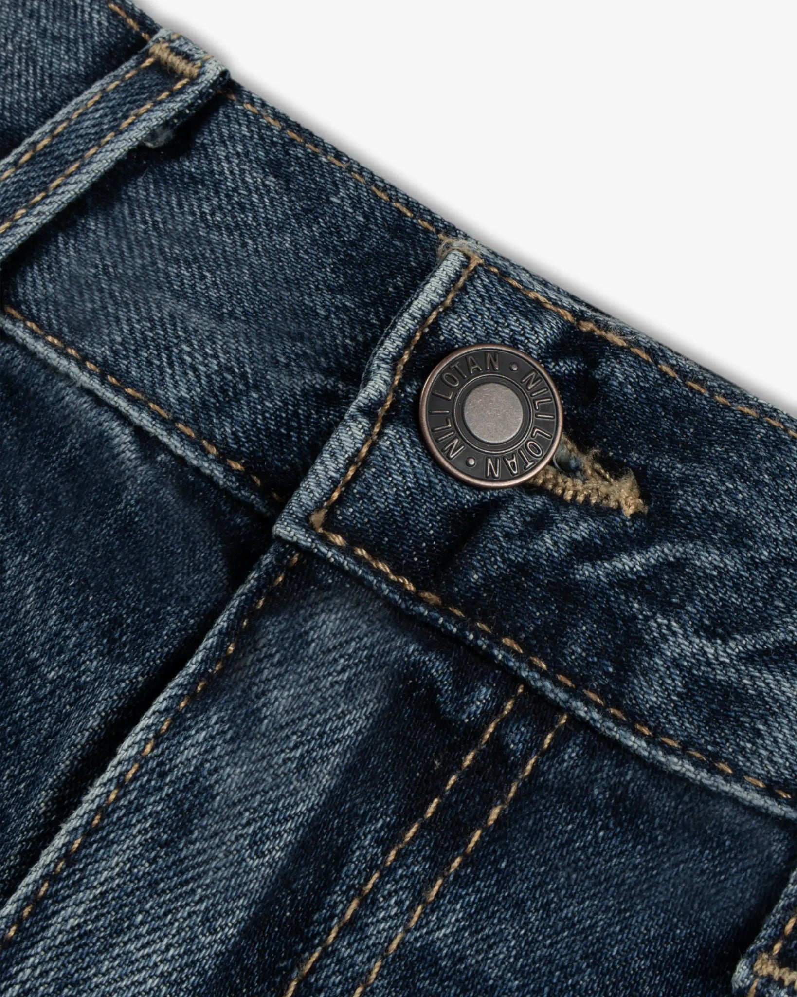 Blaue Salome Denim Jeans von Nili Lotan - Trousers NILI LOTAN