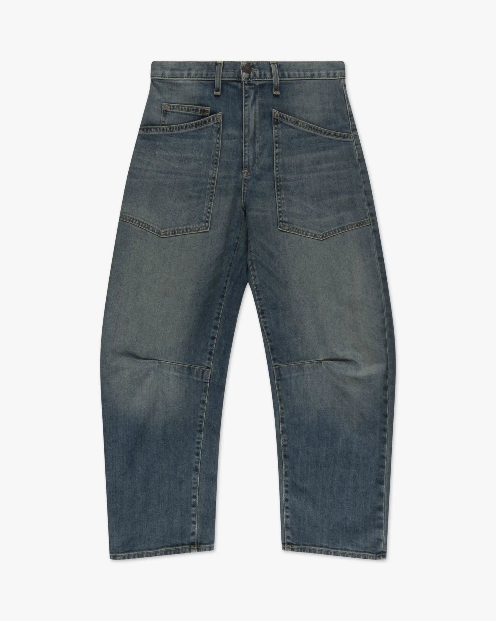 Blaue Shon Classic Wash Denim Hose von Nili Lotan - Trousers NILI LOTAN