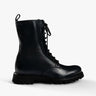 Blaue Soft Nappa Combat Stiefel von Caiman - Shoes CAIMAN SHOES