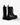 Blaue Soft Nappa Combat Stiefel von Caiman - Shoes CAIMAN SHOES