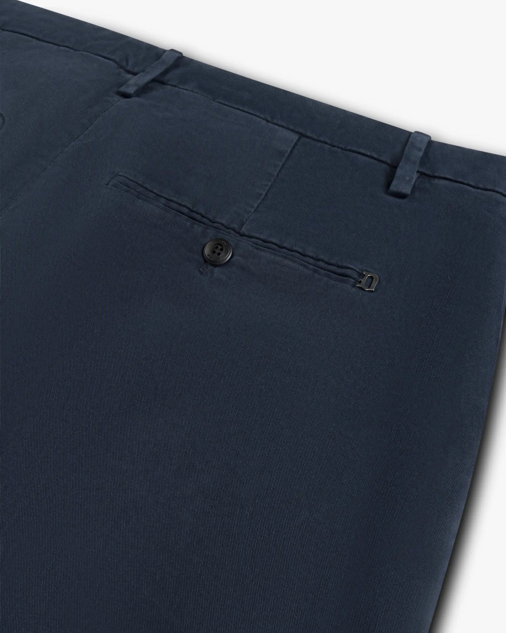 Blaue Spiritissimo Gabardine Stretch Hose von Dondup - Trousers DONDUP