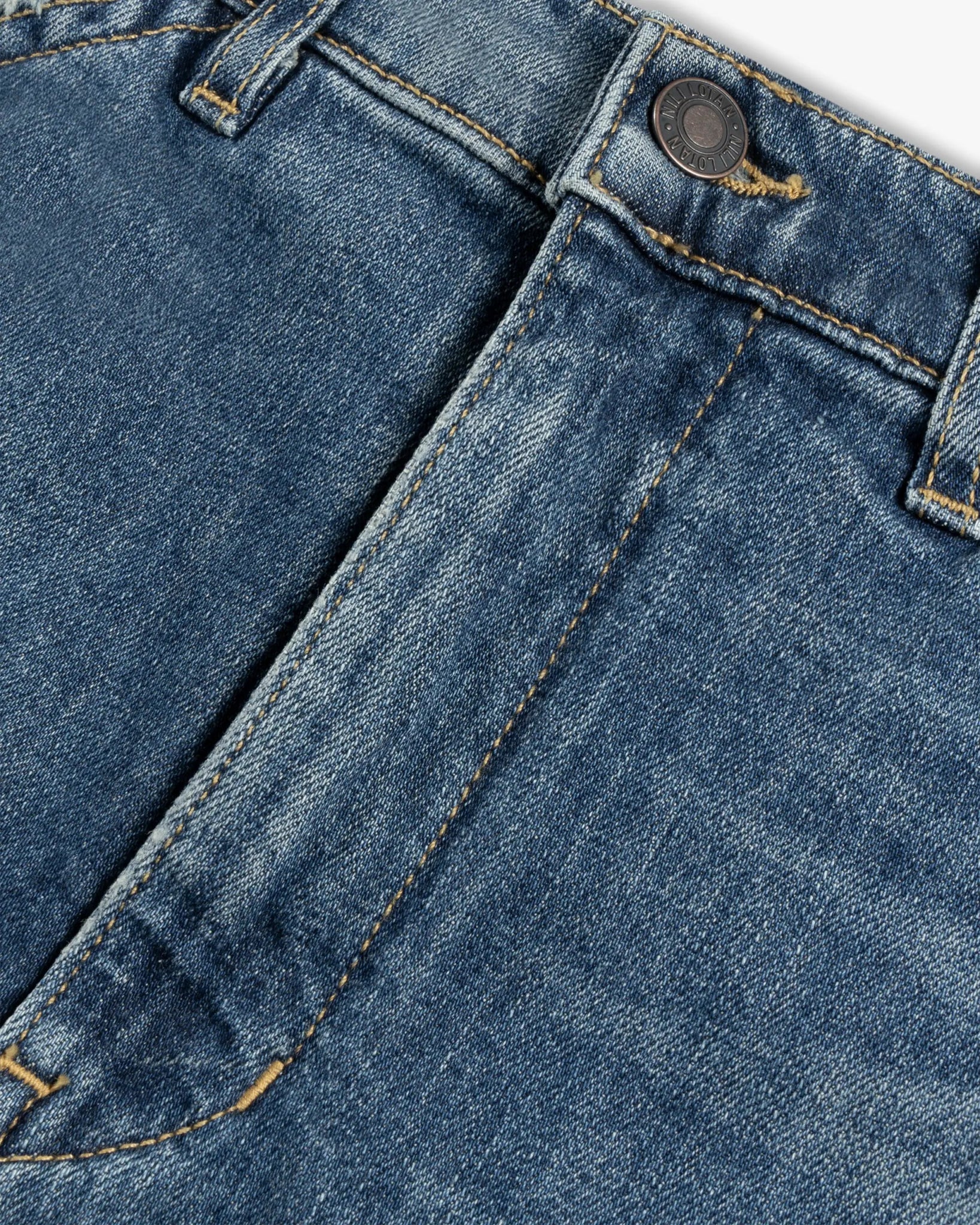 Blaue Tribecca Classic Wash Hose von Nili Lotan - Trousers NILI LOTAN