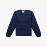 Blauer Brushed Cashmere Rundhals Pullover von Jumper - Knitwear JUMPER