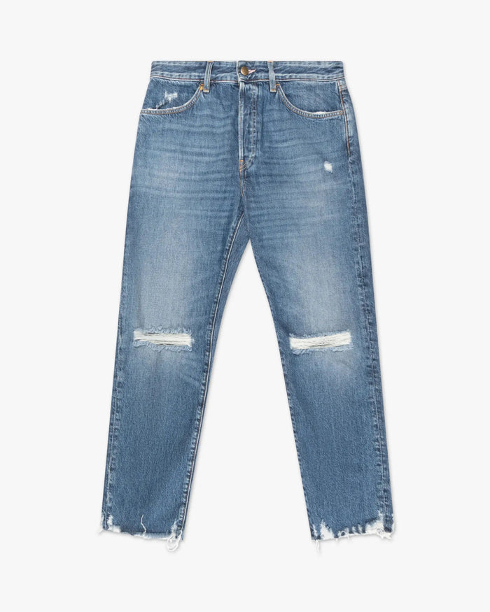 Blauer Denim Range Boyfriend Destroyed Fit Jeans von Washington DC