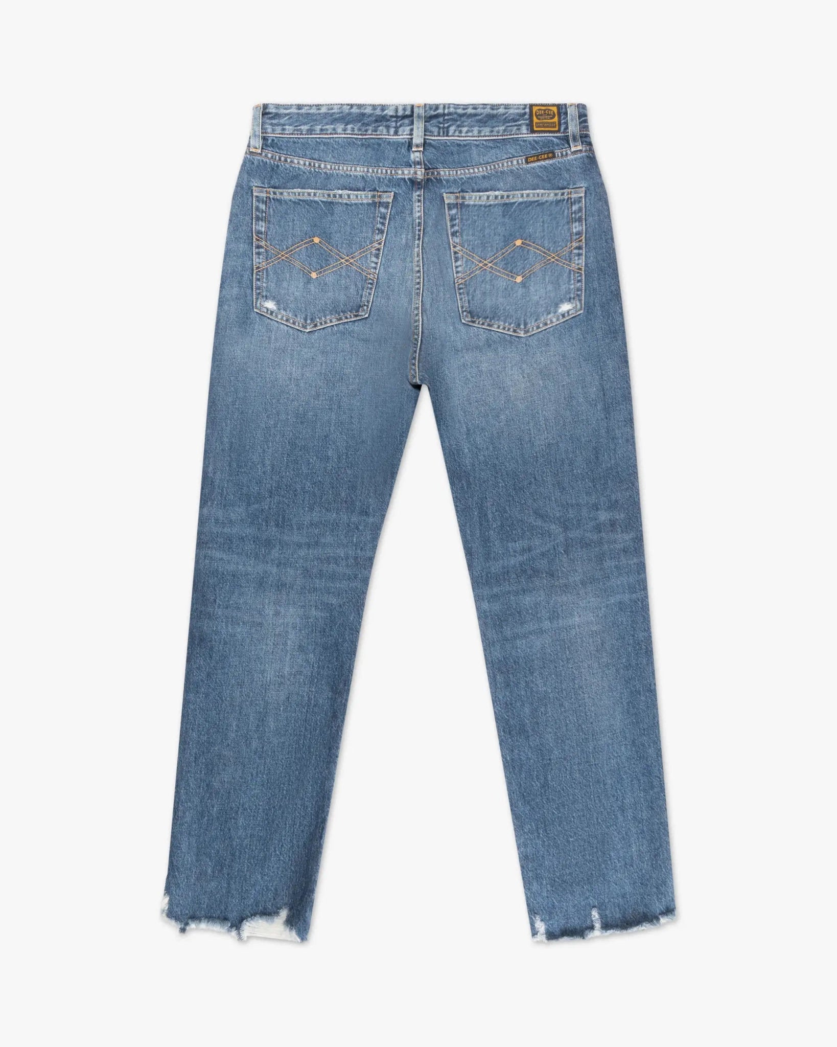 Blauer Denim Range Boyfriend Destroyed Fit Jeans von Washington DC - Denim WASHINGTON DC