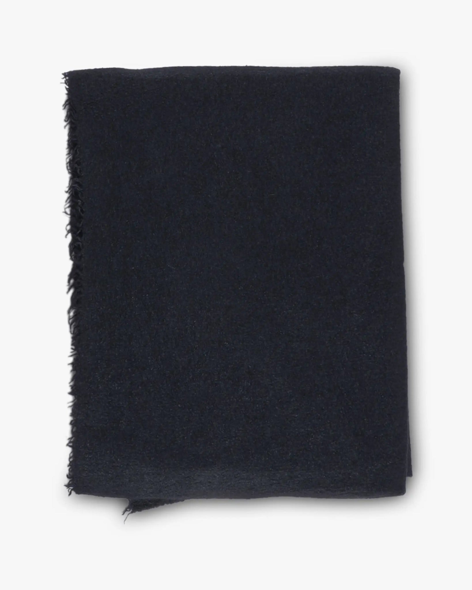 Blauer Gekochter Uni Schal im Pedro Stil von Faliero Sarti - Accessories FALIERO SARTI