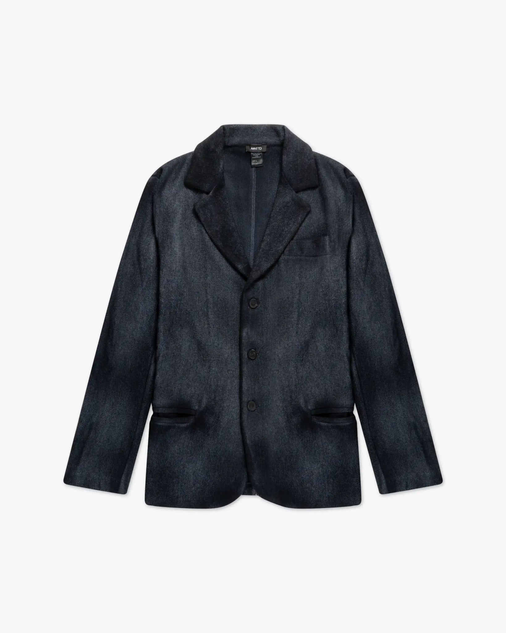 Blauer Piquee Blazer von Avant Toi - Knitwear AVANT TOI