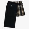 Blauer Stufen Schotten Rock von Seafarer - Skirts SEAFARER
