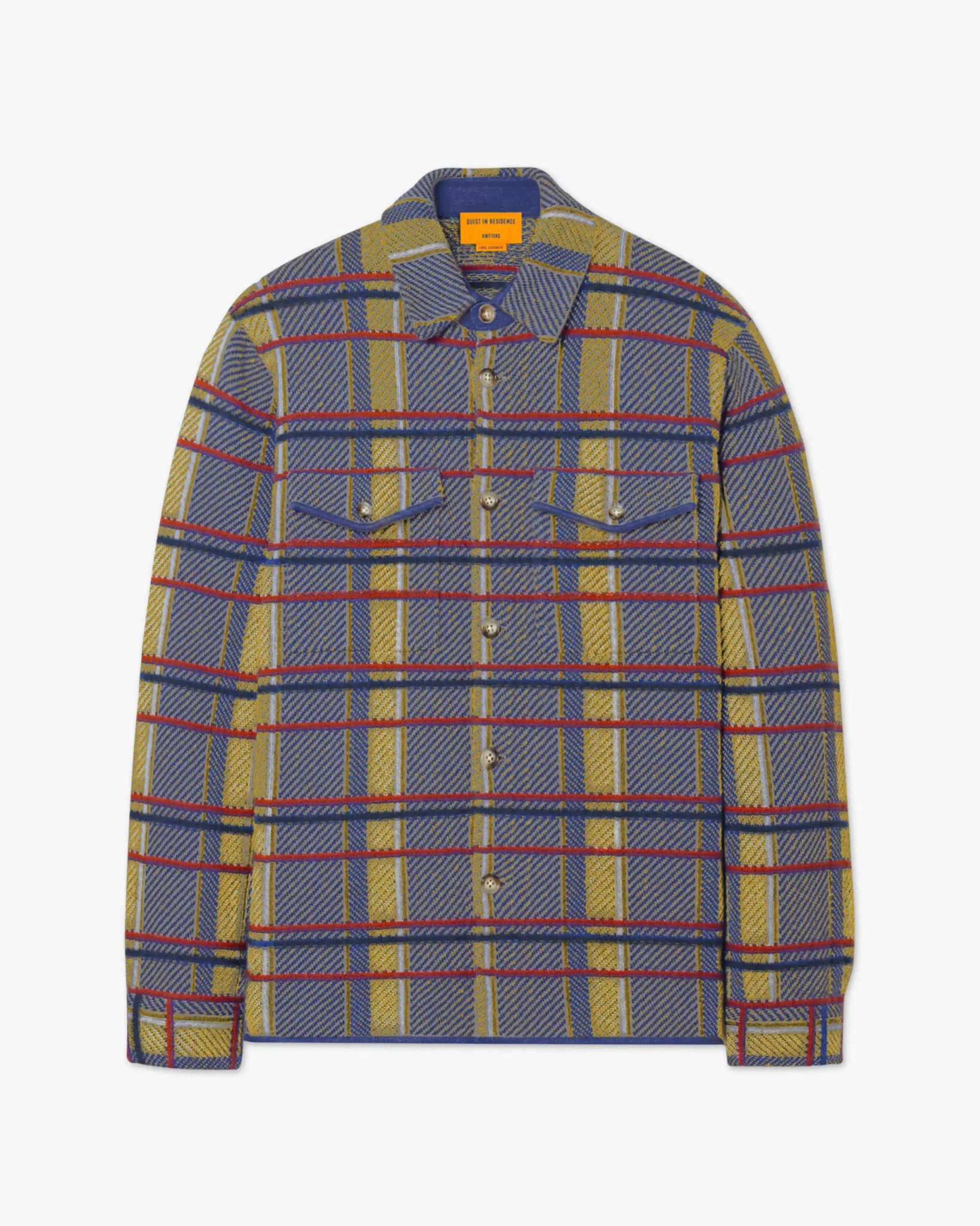 Blaues Cashmere Oversize Overshirt von Guest in Residence - Knitwear G. IN RESIDENCE