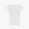 Bluse mit regulären Nähten und figurbetontem Crew - Neck von Majestic - Shirts MAJESTIC