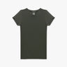 Bluse mit regulären Nähten und figurbetontem Rundhalsausschnitt von Majestic - Shirts MAJESTIC