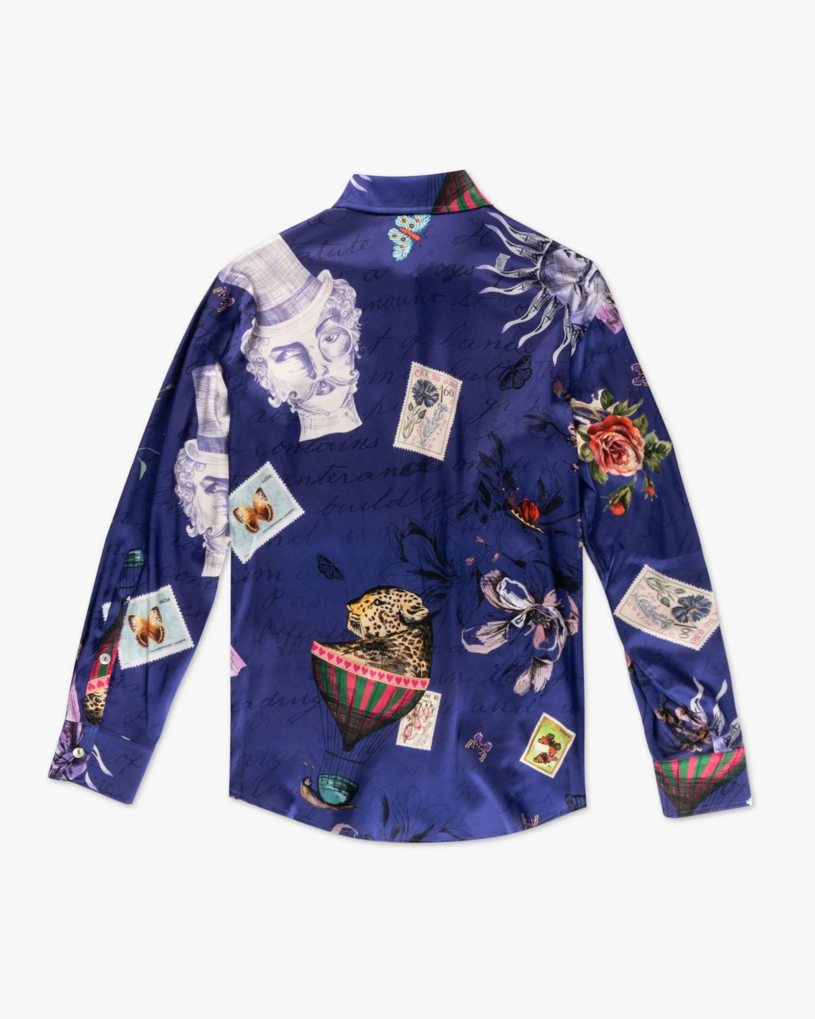 Blütenkopf - Print - Bluse von Kitagi - BLOUSON KITAGI QUEEN