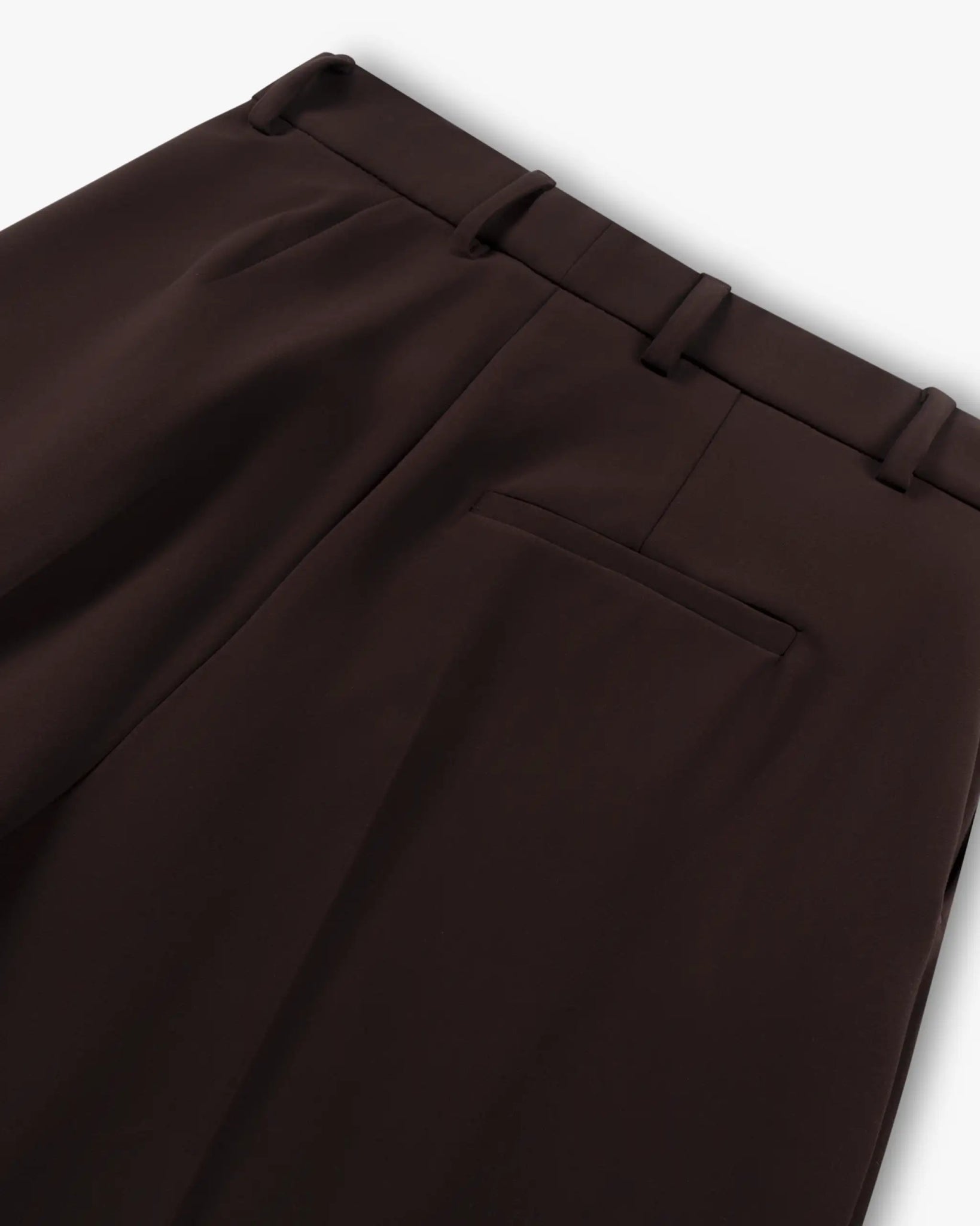 Bordeauxfarbene Lange Hose Mit Bundfalten von Rossi - Trousers ROSSI