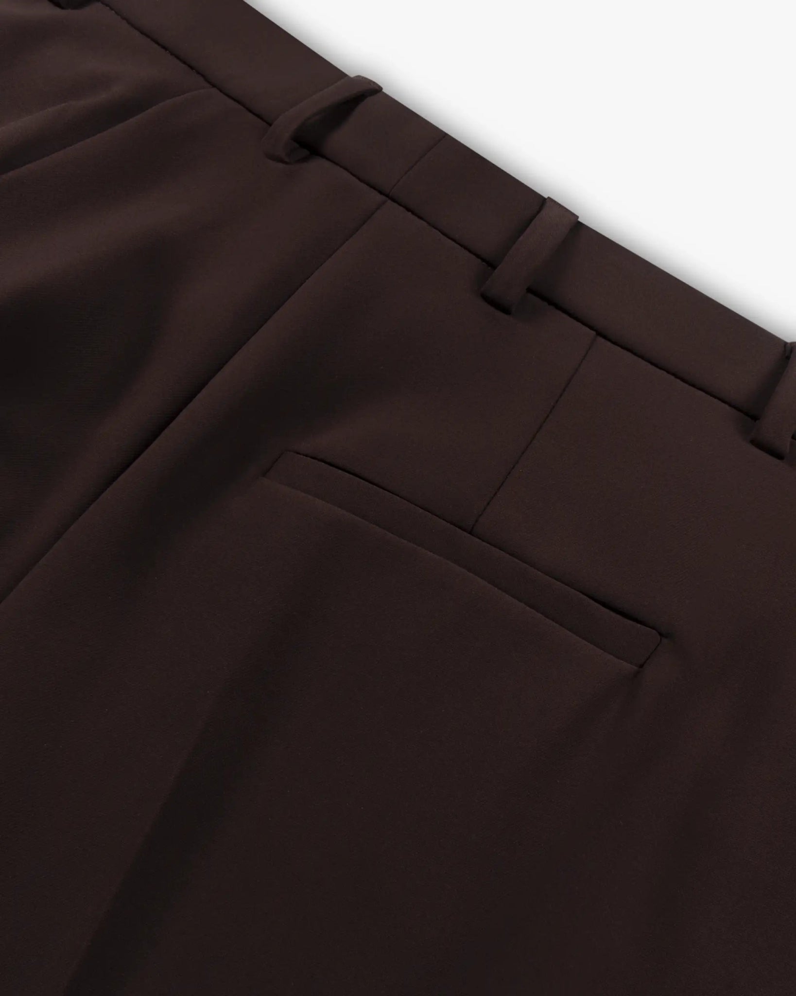 Bordeauxfarbene Lange Hose Mit Bundfalten von Rossi - Trousers ROSSI