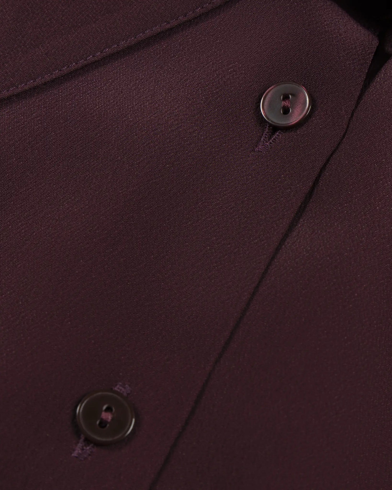 Bordeauxfarbene Silk Acetate Bluse mit Manschetten von Emanou - Blouses EMANOU