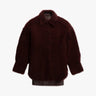 Bordeauxfarbene Wendbare Merino Lammfell Jacke von Salvatoro Santoro - Coats & Jackets SALVATORE S.