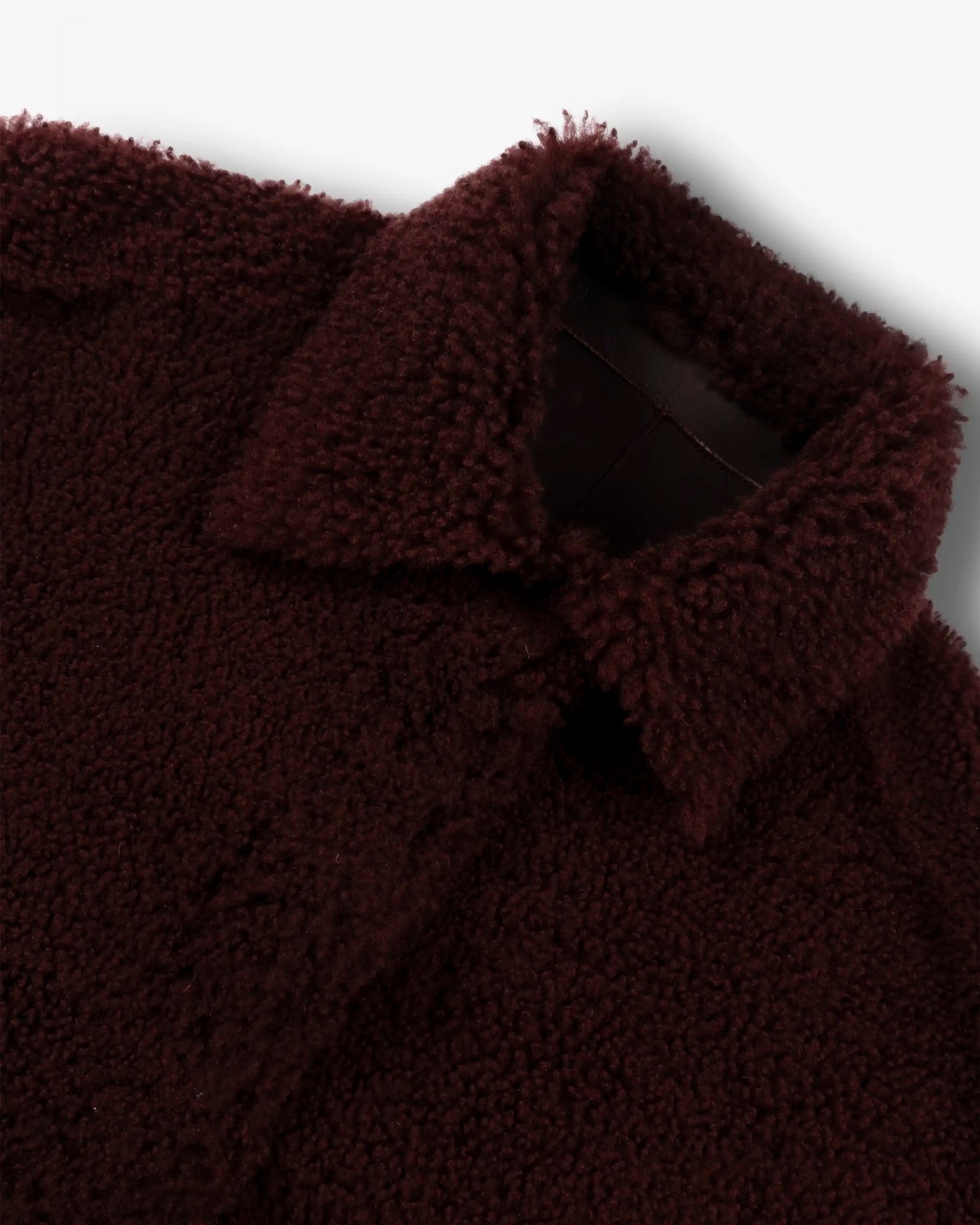 Bordeauxfarbene Wendbare Merino Lammfell Jacke von Salvatoro Santoro - Coats & Jackets SALVATORE S.