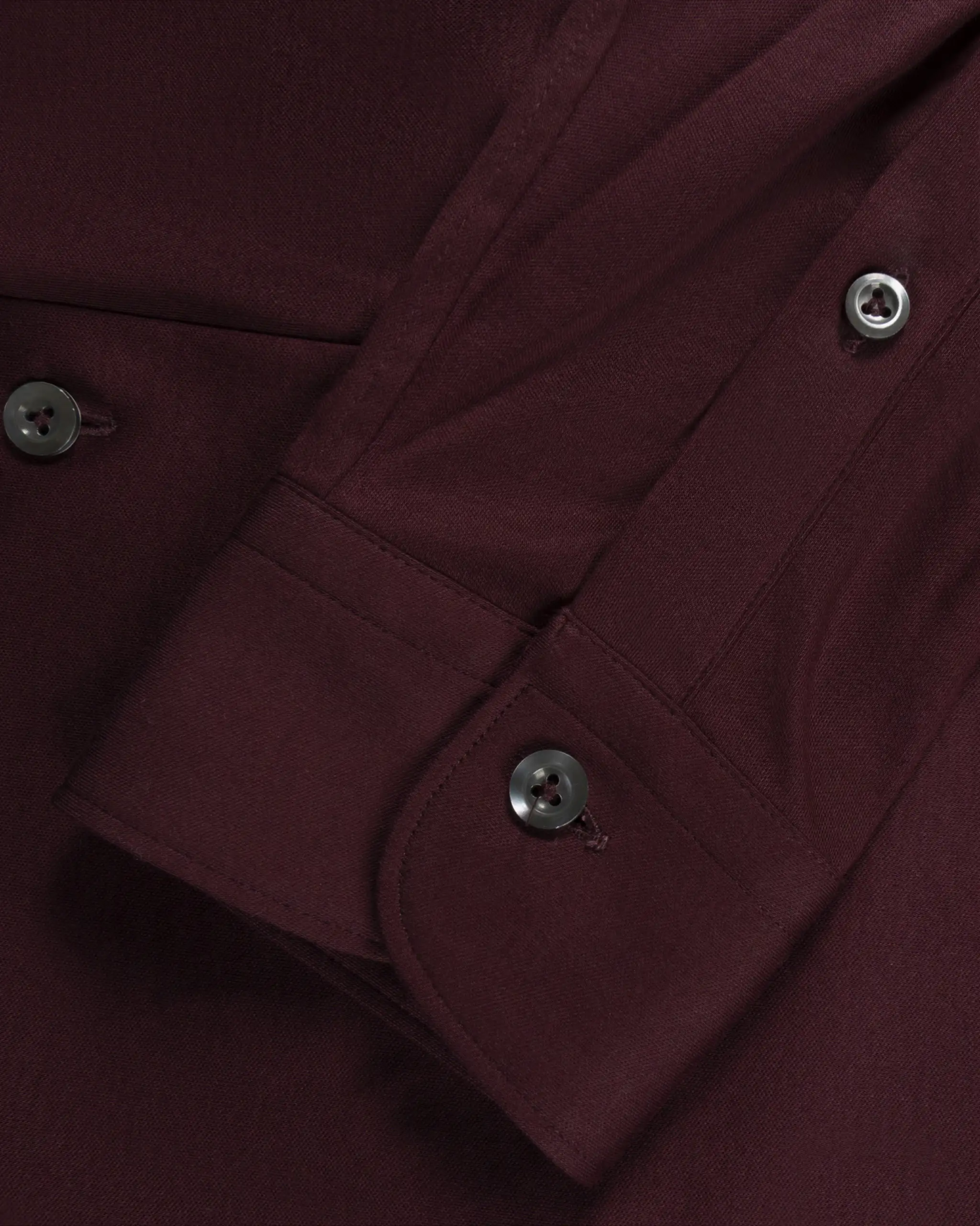 Bordeauxfarbenes Swiss Cotton Jersey Stretch Hemd von Van Laack - Shirts VAN LAACK